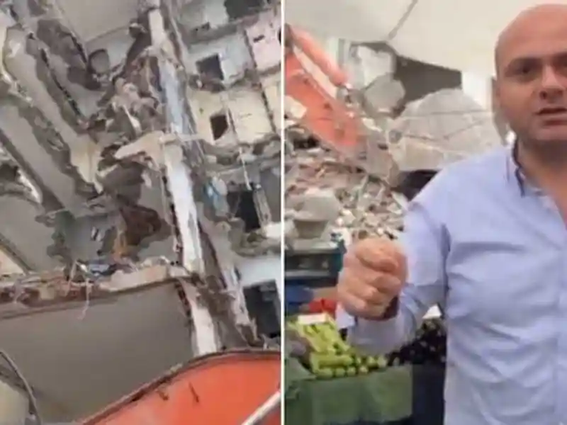 CHP'den AKP'li Bahçelievler Belediyesi'ne Tepki: Bina Yıkılmadan Önüne Pazar Kuruldu