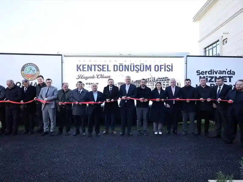 Serdivan'da Kentsel Dönüşüm Bilgilendirme Ofisi Açıldı