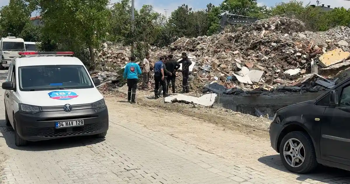 Doğal Gaz Hattı Yıkımda Hasar Gördü