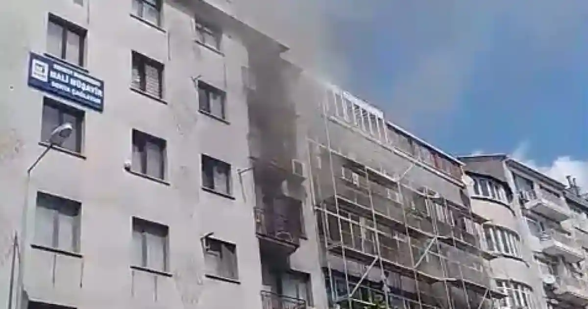 Yıkım Sırasında Yangın Çıktı!