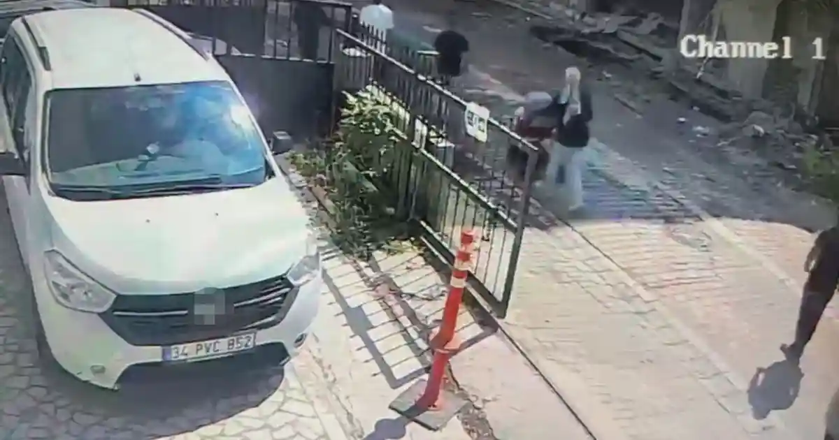 Avcılarda Faciadan Saniyelerle Kurtuluş Kamerada