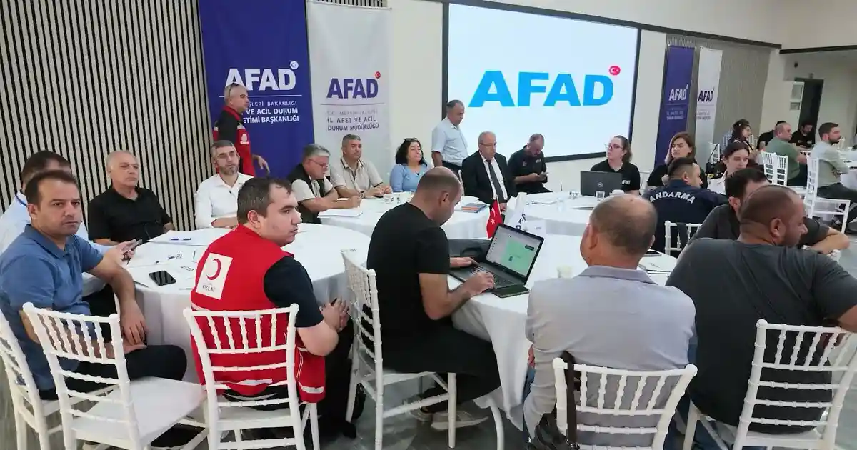 Mersin Büyükşehir, 2027-2031 Afet Risk Planı Çalıştayına Katıldı