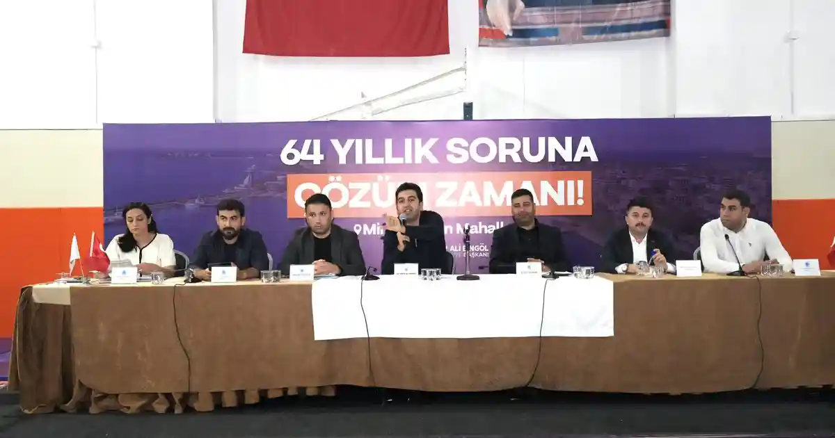 Tuzla'da 60 yıllık 726 parsel sorununda fiili kullanım ölçümleri tamamlandı