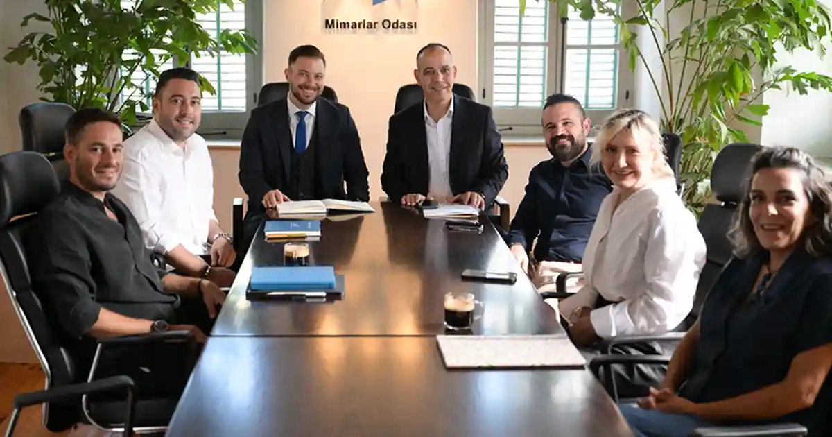 LTB İle KTMMOB Mimarlar Odası Lefkoşa’nın Kentsel Gelişimini Görüştü